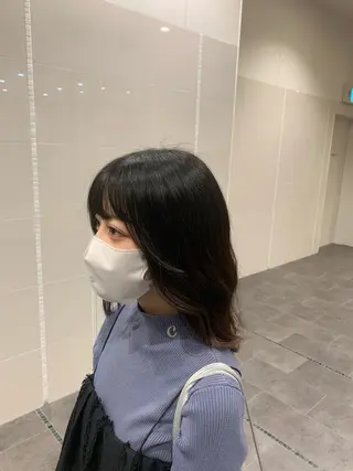 ミディアム 【髪質改善】 山本歩夢のヘアスタイル