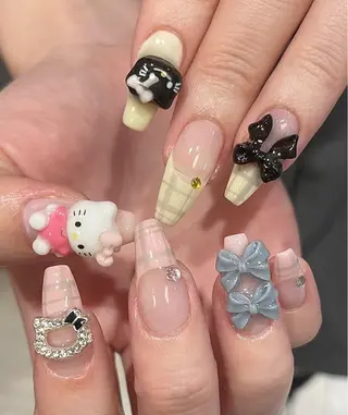 ネイル Ryunail所属・Ryu Nail NekoChanのネイルデザイン