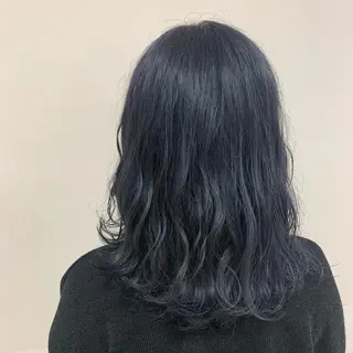 セミロング カラー ヘアアレンジ 【Sweep】おじま のぞみのヘアスタイル