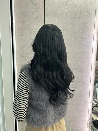 セミロング 髪質改善/縮毛矯正 山口蒼太のヘアスタイル