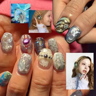 ネイル NICO nail　三軒茶屋店　ネイル＆アイラッシュ所属・oichan 𖦹°‧のネイルデザイン