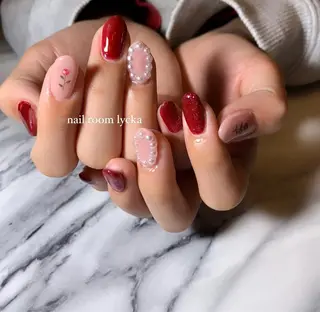 ネイル ﾈｲﾙﾙｰﾑﾘｯｶ 𝐦𝐚𝐲𝐮のネイルデザイン