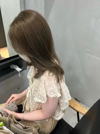 ミディアム カラー sakoda shunkiのヘアスタイル