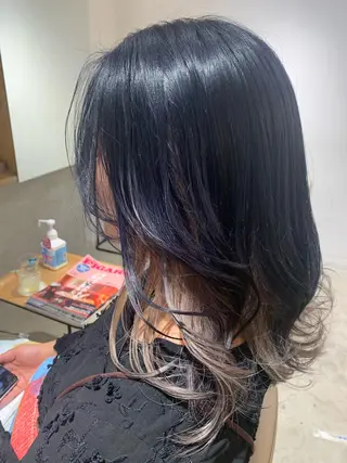 カラー 🍃marina🍃 韓国ヘア/Aujuaのヘアスタイル