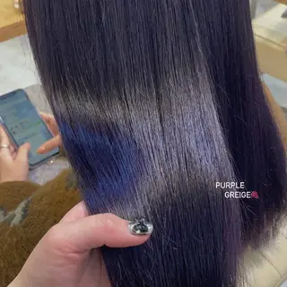 セミロング カラー 🎀 liz🎀のヘアスタイル