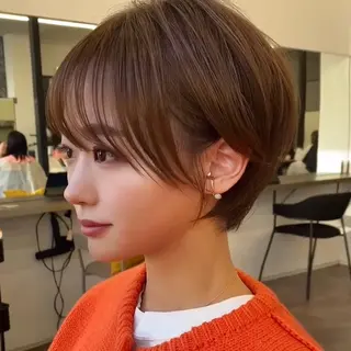 ショート VIEW Tokyo所属・🎀ミディアムボブ/ 縮毛矯正/ひかりのヘアスタイル