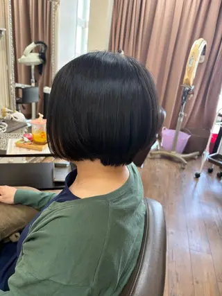 ショート やまもと かのんのヘアスタイル