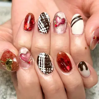 ネイル ネイルサロンmuumii所属・東十条muumii ネイルまつ毛のネイルデザイン