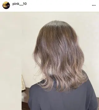 ミディアム MILLOR “ミラー”のヘアスタイル