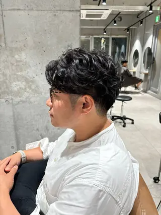 パーマ メンズ LOOSE立川 SHIMODA🧸のヘアスタイル
