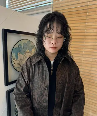 セミロング パーマ パーマ/カラー 🍄Kurumi🍄のヘアスタイル