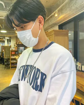 ショート パーマ キタダ ヒロキのヘアスタイル