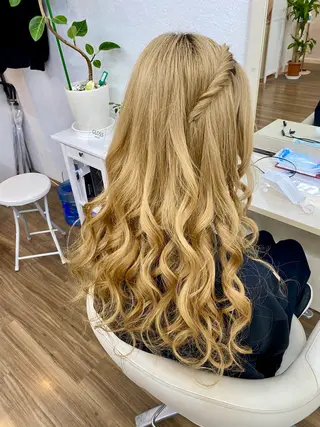 ヘアアレンジ GLOSS 心斎橋 山上のヘアスタイル