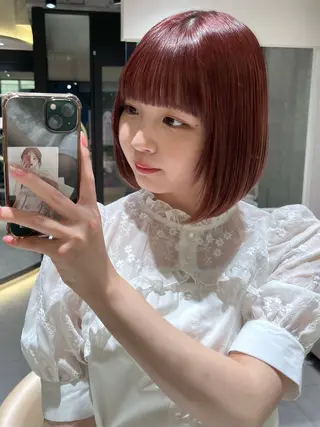 ショート 木元 瑛✂︎ボブのヘアスタイル