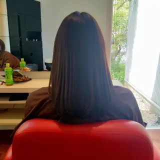 セミロング EARTH 浜松志都呂店所属・髪質改善×カラー🌈 ふたばのヘアスタイル