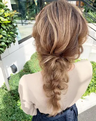 ロング ショート&ボブ井上 菜樹のヘアスタイル