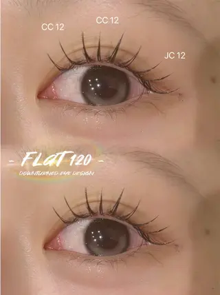 マツエク・マツパ 束感韓国アイドル🎀 まつ毛YUA🍒のマツエク・マツパデザイン