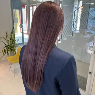 ロング カラー 由比藤理子 ブリーチカラー🌈のヘアスタイル