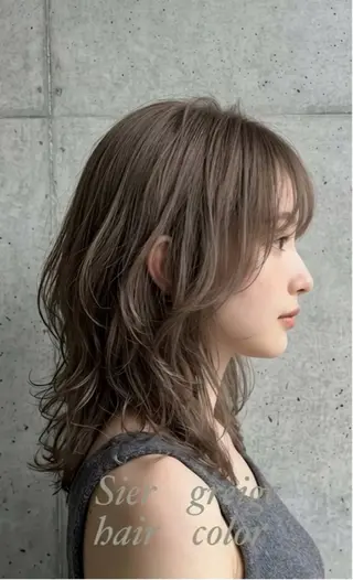 ミディアム M.SLASH菅原 正裕のヘアスタイル