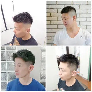 パーマ メンズ from…所属・BARBER/ 髪質改善/南慎也のヘアスタイル