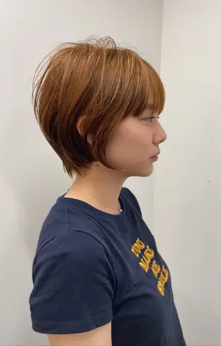 ショート カラー 表参道【髪質改善】 宮嶋勇太のヘアスタイル