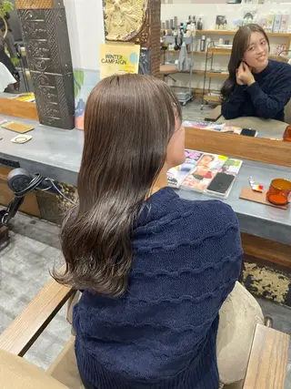 ロング カラー ende. ハルタのヘアスタイル