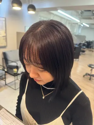 ショート 箕面/ボブ/ 髪質改善/加藤優眞のヘアスタイル