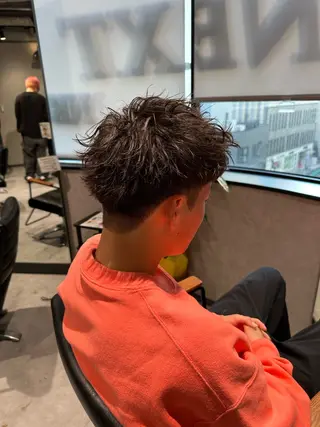 ショート ヘアアレンジ メンズ NEXT NEO所属・メンズヘア静岡 ✂︎Ryuheiのヘアスタイル