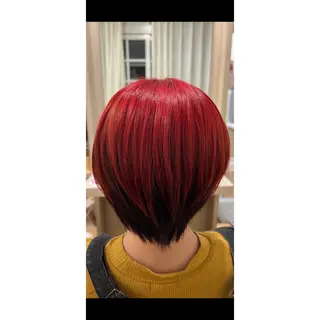 ミディアム カラー 佐藤 理恵子のヘアスタイル