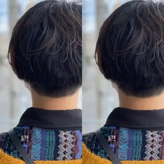 ショート Snaly カラー特化ページのヘアスタイル