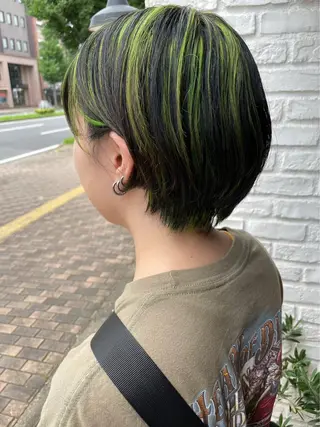 ショート oggi西新所属・ゆい/メンズカット/ ショート/レイヤーのヘアスタイル