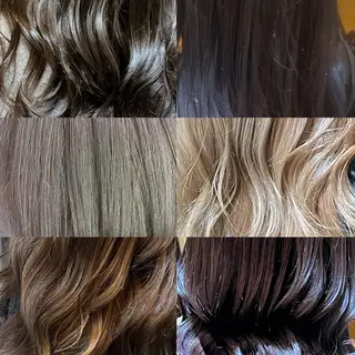 セミロング カラー ラフィスヘアードープ所属・👑髪質改善wカラー /ハイトーン/アユカのヘアスタイル