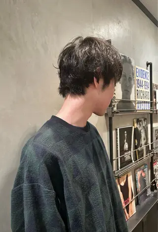 ショート パーマ メンズ タナカ カナ🫧のヘアスタイル