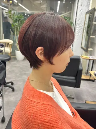 ショート ハイトーン/ダブル カラー/akihoのヘアスタイル