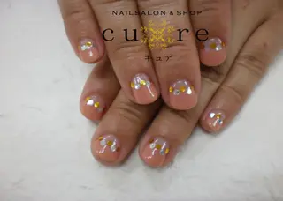 ショート ネイル ネイルサロン Cureのネイルデザイン