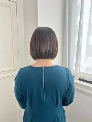 ミディアム 髪質改善 HALO hair salon【ヘイロー】所属・暖色カラー🟥ショウ ✖️ウルフ&レイヤーのヘアスタイル