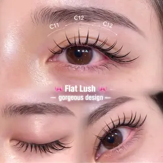 マツエク・マツパ 中目黒eyelist yuri💍のマツエク・マツパデザイン