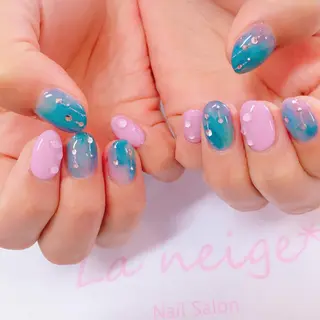 ネイル La neige* yuki 🐩🌙のネイルデザイン