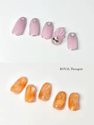 ネイル 【尾下】 ロイヤル•セラピストのネイルデザイン