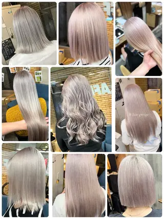 難波ブリーチカラー 伊藤洋輝のヘアスタイル