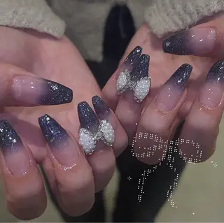 ネイル honoka ガーリーネイル໒꒱のネイルデザイン