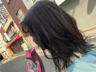 ミディアム カラー march merryのヘアスタイル