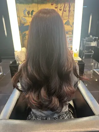 ロング カラー FURUSHO梅田店所属・Araki Chikaのヘアスタイル