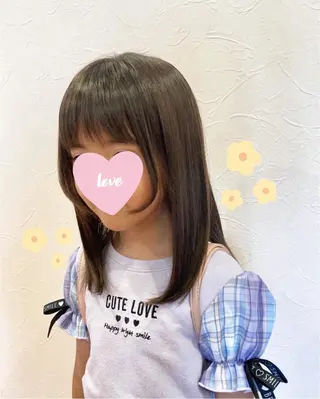 ミディアム キッズ PROPOSTA桑名 tsujiのヘアスタイル