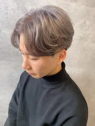 ショート カラー メンズ Bleachi 大宮West所属・鈴木拓也 メンズカットのヘアスタイル