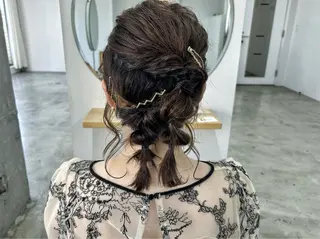 ミディアム ヘアアレンジ ISSIKI所属・⭐️当日OK⭐️ 岩田峻のヘアスタイル