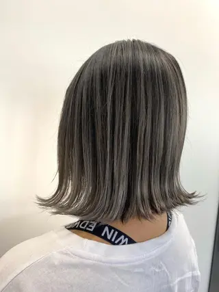 ミディアム カラー パーマ ヘアアレンジ キッズ ネイル マツエク・マツパ hair  mode RITZ所属・★ 里奈★のヘアスタイル