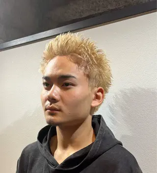 ショート メンズパーマ/メンズ カット/伊藤　げんのヘアスタイル