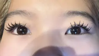 マツエク・マツパ 艶髪カラー💙ྀི/ アイ兼任👀/ミナルのヘアスタイル