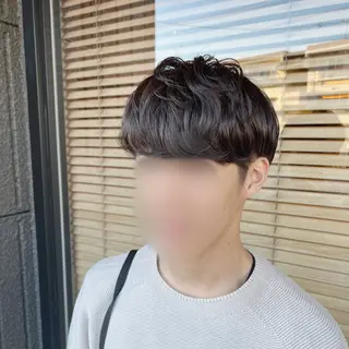 パーマ メンズ 筒井 璃音のヘアスタイル